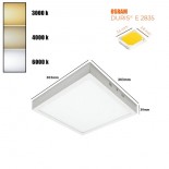 Plafón LED cuadrado superficie 30W 120º OSRAM Chip