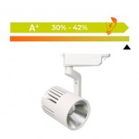 Foco LED 40W PISA Blanco para Carril Monofásico 35º