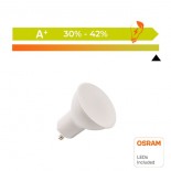 Dicroica LED 6W 120° GU10 - OSRAM Chip