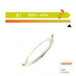 Downlight Slim LED Rond 15W Inox - CCT- OSRAM CHIP DURIS E 2835