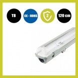 Pantalla estanca para un tubo de LED IP65 120cm