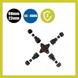 Conector de cables en X IP67