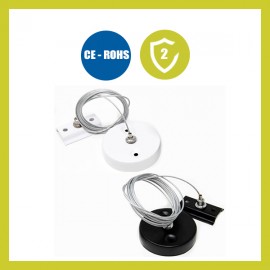 Kit colgante para foco de carril LED MONOFASICO