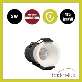 Empotrable LED 6W Blanco Bridgelux Chip - 40° - UGR11- CCT
