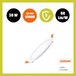 Placa Slim LED Circular 30W OSRAM Chip