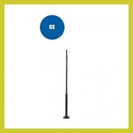 Columna ARETA Negro - 3 metros - 4 metros
