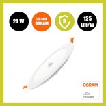Placa LED Circular 24W - 22W- 20W -18W con Detector de Movimiento - 2700K+CCT - OSRAM CHIP