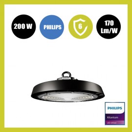 Industrial LED Bell 200W UFO ETNA PHILIPS XITANIUM - DIMABLE