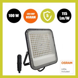 Foco Proyector Exterior LED 100W - Avant Pro - OSRAM CHIP DURIS E 2835 - 5 Años