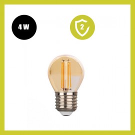 Bombilla LED De Filamento 4W E27 G45 - DIMABLE