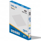 PACK 10 Panel LED 60x60 -SLIM FRAME- 40W - Philips Driver - ENEC05