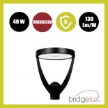 Farola-LED-40W-CONIC-Philips-Lumileds-SMD-3030-165Lm/W