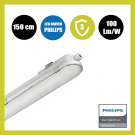 Regleta Estanca LED 55W Philips Driver COREPLUS - CCT - 150cm
