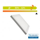 Downlight + Plafón LED - Cuadrado- MOSS BLANCO LUMILEDS - 24W AJUSTABLE - CCT Color Seleccionable