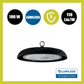 Campana Industrial LED 100W UFO TITAN CHIP LUMILEDS SMD 2835