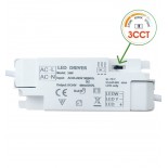 Placa Slim LED Circular 24W - CCT - OSRAM CHIP DURIS E2835