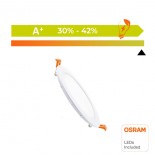 Placa Slim LED Circular 10W - CCT - OSRAM CHIP DURIS E 2835