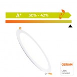 Placa Slim LED Circular 30W - CCT - OSRAM CHIP DURIS E2835