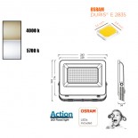 Foco Proyector LED 100W - ACTION PRO - OSRAM CHIP DURIS E2835
