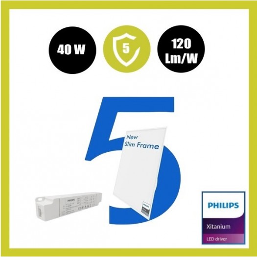 PANEL LED 60X60 REGULABLE 1-10V PHILIPS XITANIUM PANEL LED 60X60 REGULABLE 1-10V PHILIPS XITANIUM