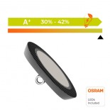 Campana Industrial LED 200W-150W-100W UFO ENDURANCE OSRAM CHIP DURIS E 2835