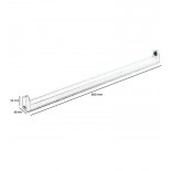 Soporte para tubo LED T8 60cm