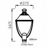 Farola-LED-40W -VALLEY-Philips-Lumileds-SMD-3030