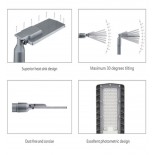 Farola LED 60W HALLEY BRIDGELUX Chip 140lm/W