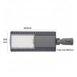 Farola LED 100W HALLEY BRIDGELUX Chip 140lm/W