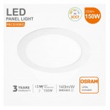 Placa Slim LED Circular 15W OSRAM Chip