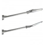Suporte para Candeeiro de Rua - Aço Galvanizado - 1m.