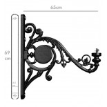 Support pour Lampadaire Palace - Aluminium - 65cm