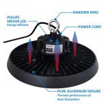 Campana Industrial LED 200W UFO ETNA PHILIPS XITANIUM - DIMABLE