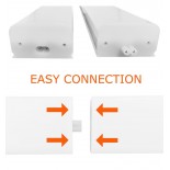 Regleta LED Integrado 40W - OSRAM CHIP - Lineal Continuo - 120Cm