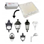 Módulo Óptico LED 65W MOSO - Regulable Programable - ALTA LUMINOSIDAD 180Lm/W - Bridgelux