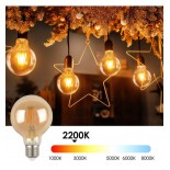 Bombilla LED Filamento Vintage 6W E27 G80 Gold - DIMABLE