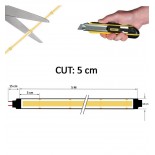 Tira LED COB 24V | 320 LED/M | 5m | FLIP CHIP | 1000Lm |12W/M | CRI90 | IP20