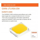 Tubo LED 18W Cristal 120cm 300º - ALTA LUMINOSIDAD - OSRAM CHIP