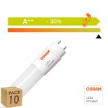 Tubo LED 18W Cristal 120cm 300º - ALTA LUMINOSIDAD - OSRAM CHIP