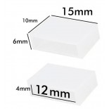 Tapa Final Tira LED - 10mm - 12mm