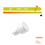 Dicroica LED 10W 100° GU10 -1200Lm- OSRAM CHIP DURIS E 2835