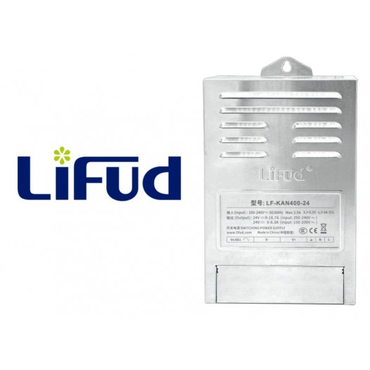 FUENTE DE ALIMENTACION LIFUD 24V 400W KAN400 FUENTE DE ALIMENTACION LIFUD 24V 400W KAN400